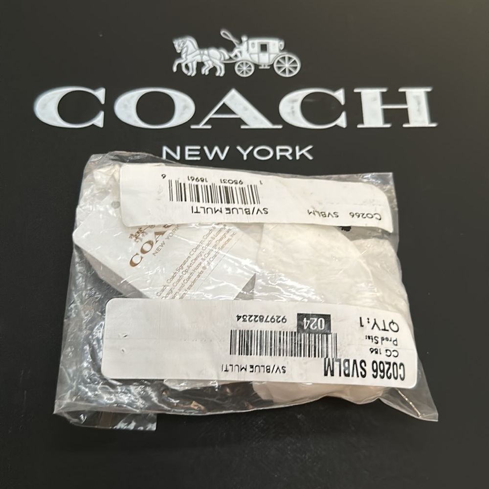 Coach Silver Disney CINDERELLA BEAR Handbag Charm Fob Keychain C0266 Princess - Picture 9 of 9